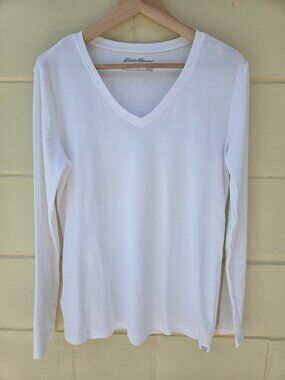 Eddie Bauer 100% cotton long sleeve T size XL